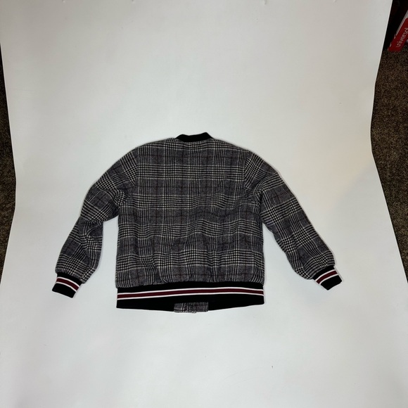 Zara PLAID BOMBER JACKET girls size 10 NWT - Picture 4 of 4